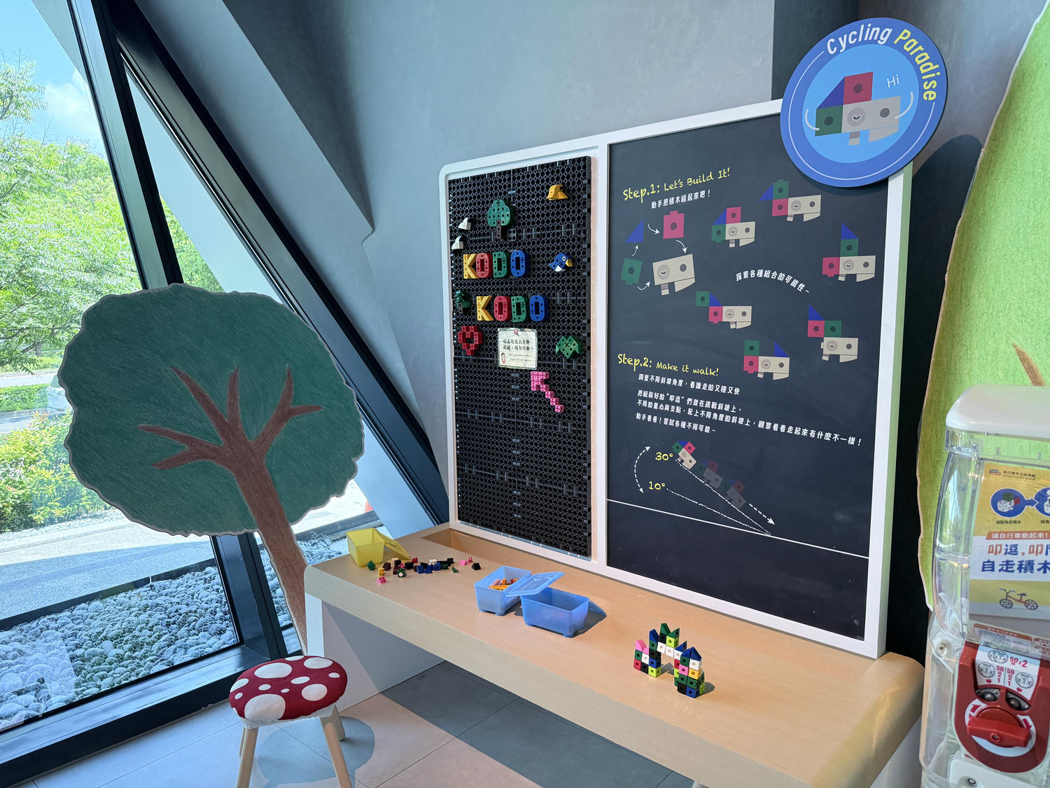 台中 西屯 豐富多元的互動裝置以及DIY體驗 館內各樓層詳細介紹 ｜ 自行車文化探索館