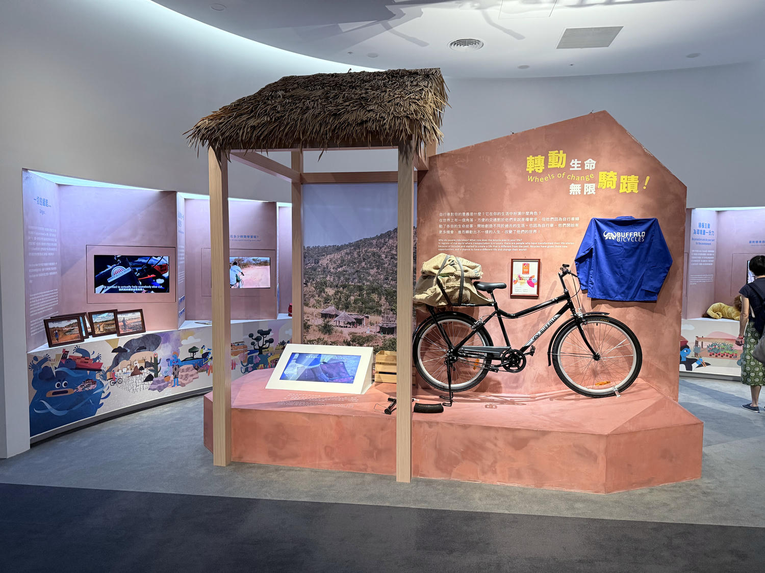 台中 西屯 豐富多元的互動裝置以及DIY體驗 館內各樓層詳細介紹 ｜ 自行車文化探索館