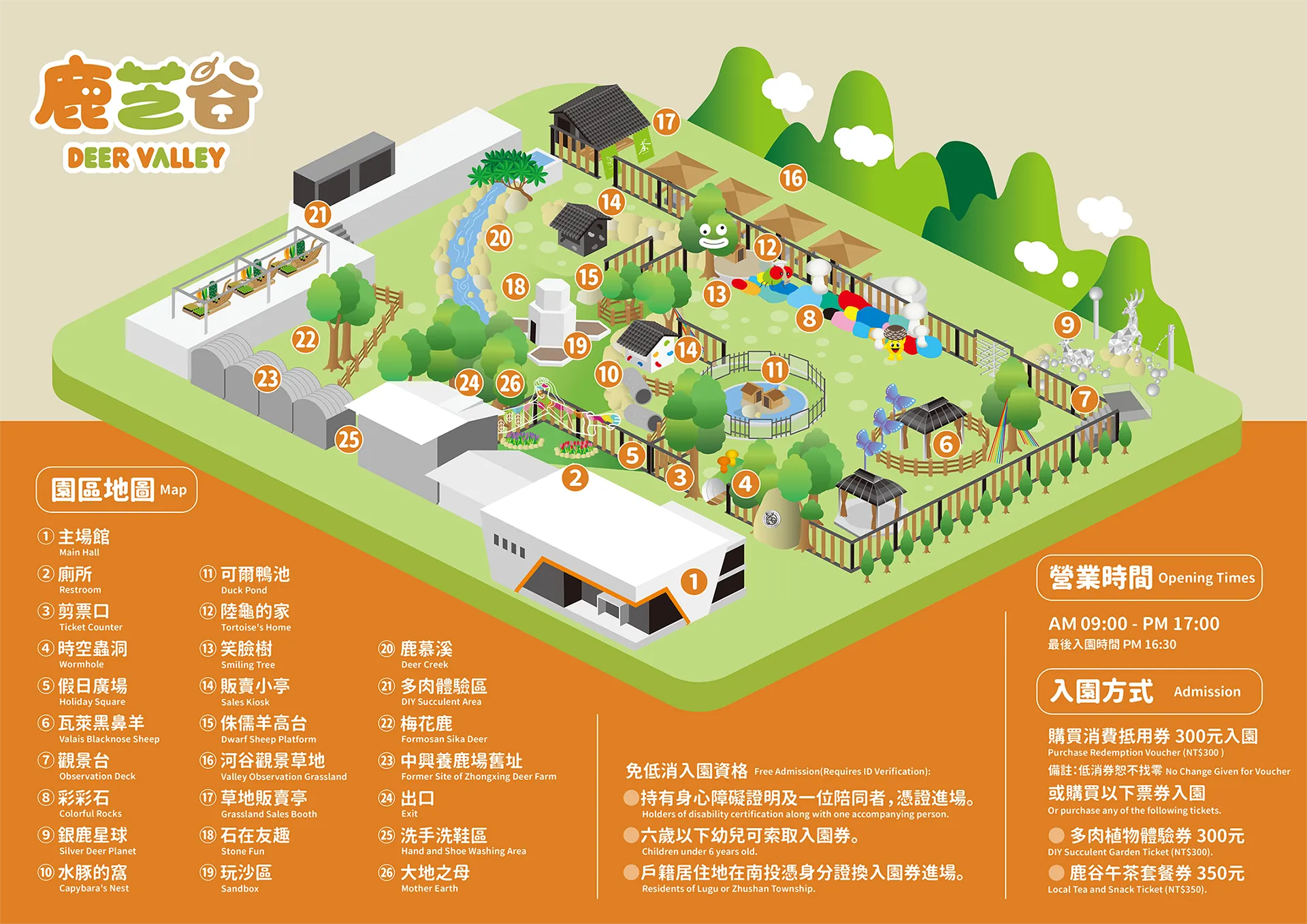 南投鹿谷親子景點推薦 鹿芝谷生態景觀園區｜近距離餵食水豚、瓦萊黑鼻羊、羊駝！門票可全額折抵菇神消費 溪頭、杉林溪順遊景點